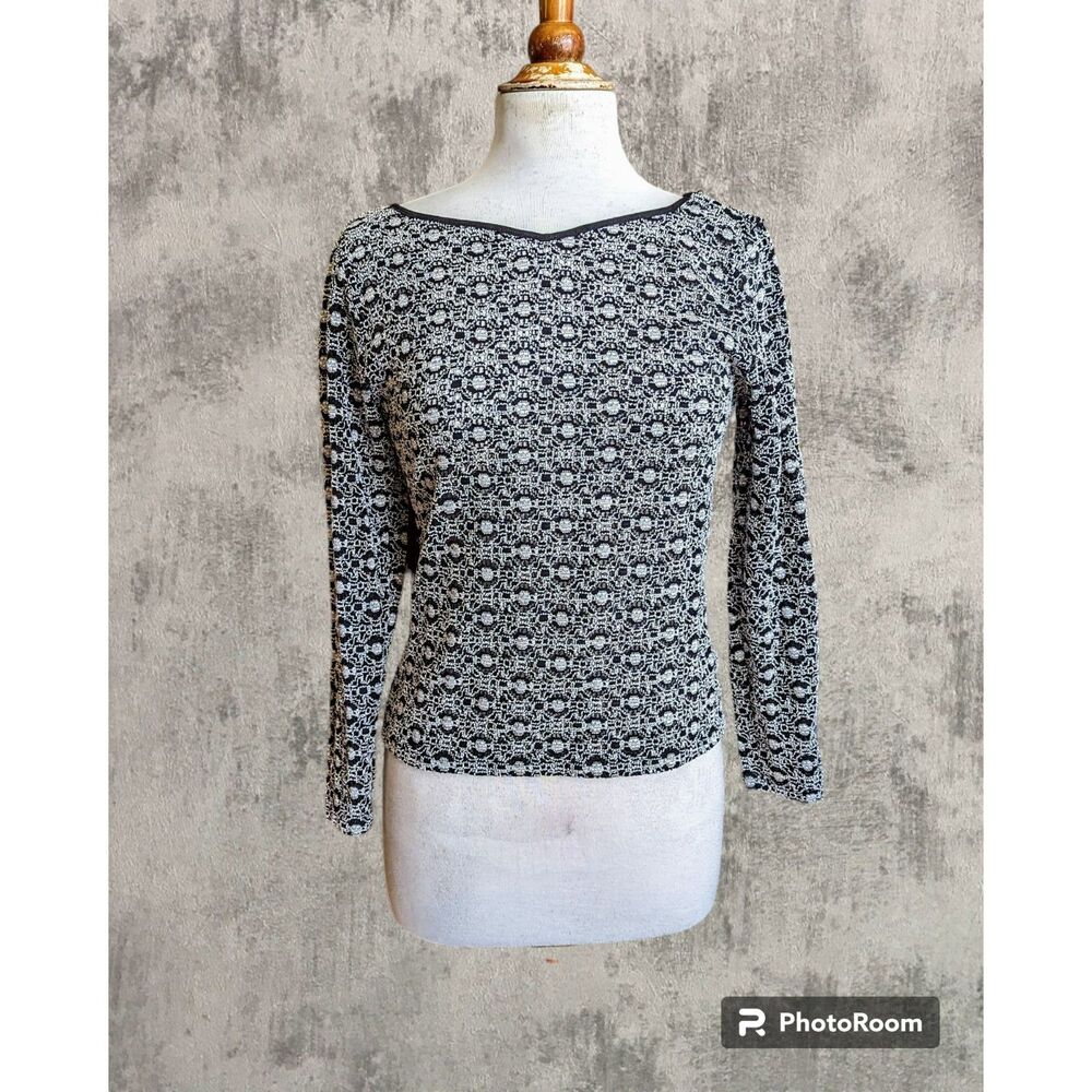 Vintage Gantos 3/4 sleeve top  Sz M